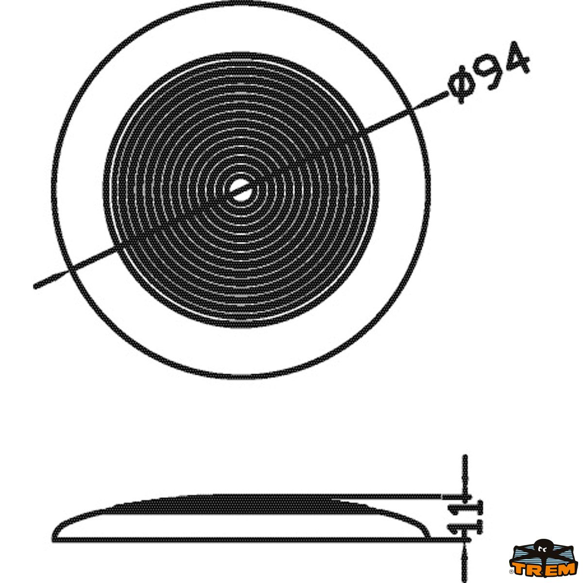 Plafoniera a LED senza incasso