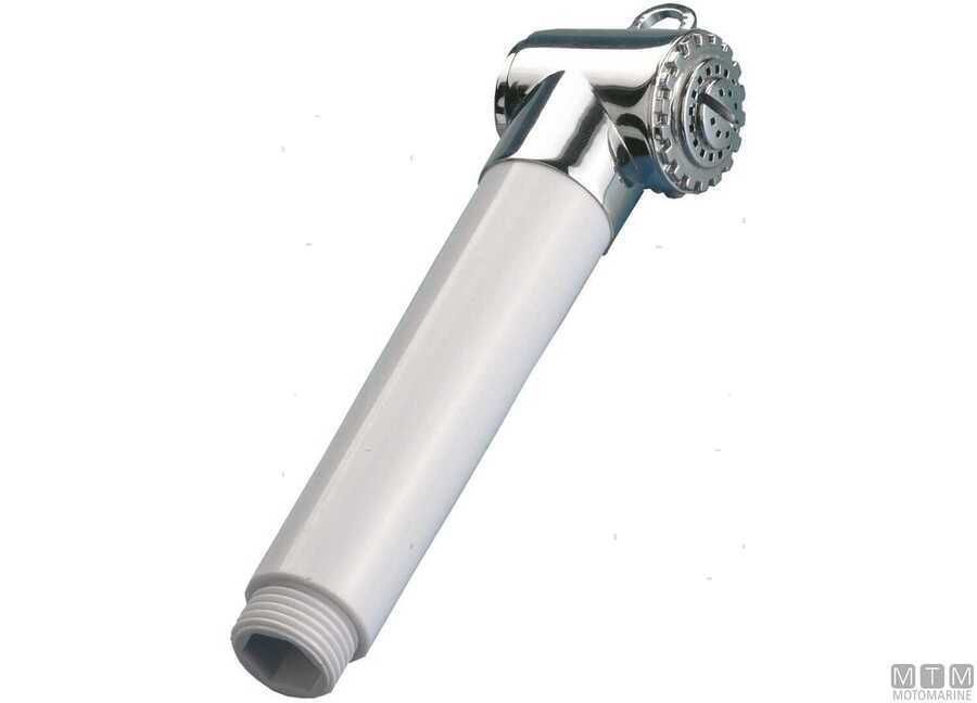 Testa doccetta Knob Lisa in Ottone Cromato e ABS