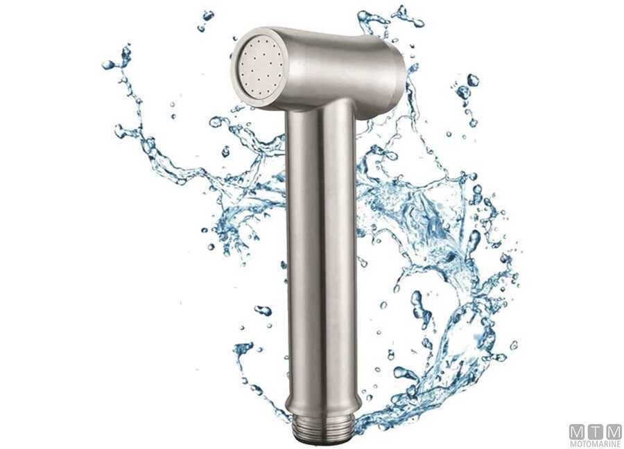 Doccetta Push Button in acciaio i nox