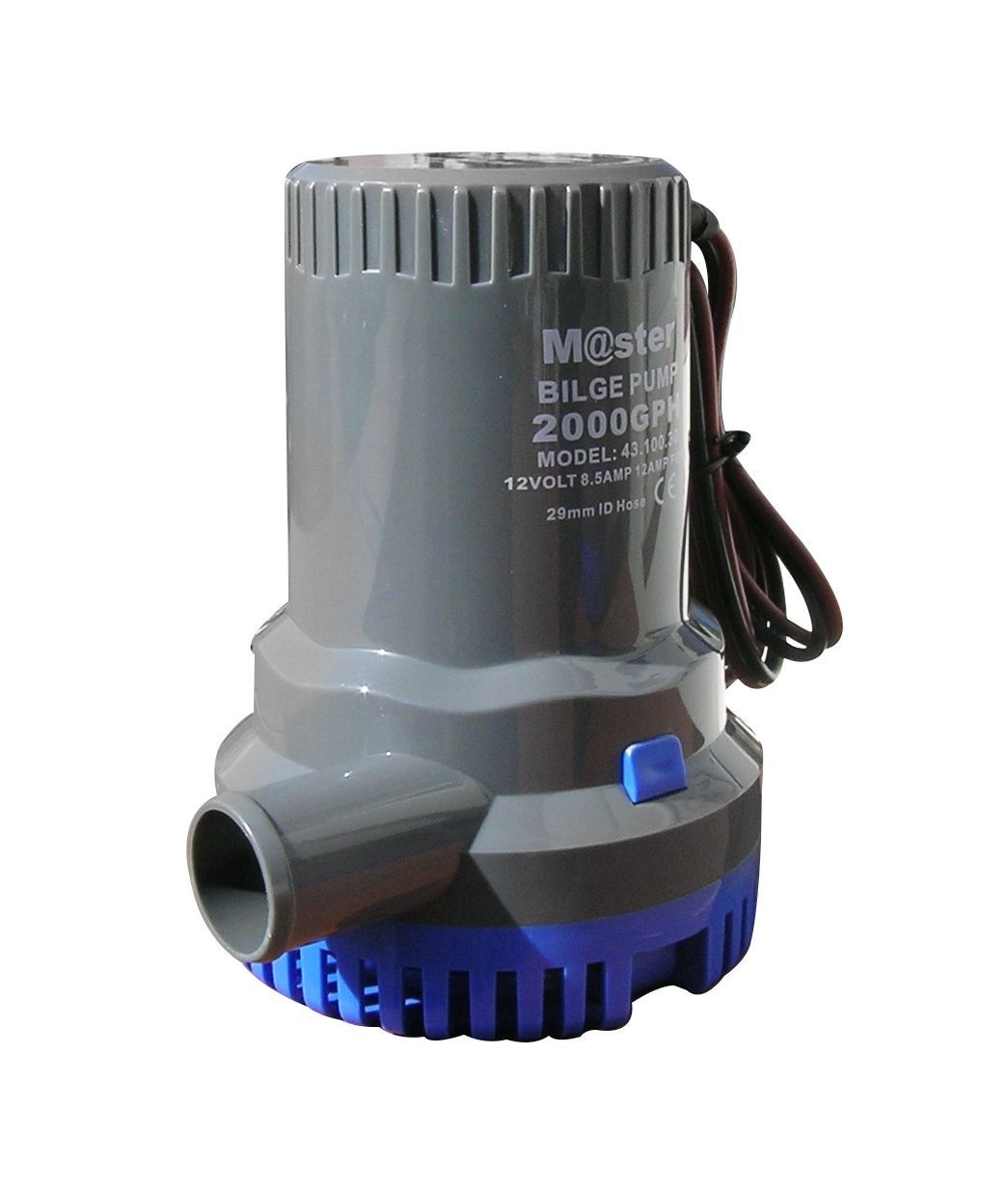 Pompa di sentina Master - Alta capacità 12/24V