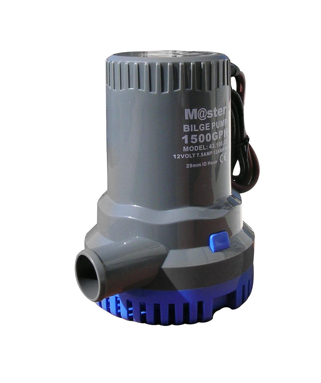 Pompa di sentina Master - Alta capacità 12/24V