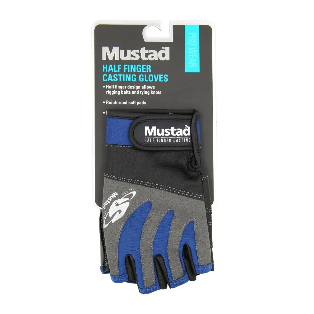 Mustad Half Finger Casting Glove