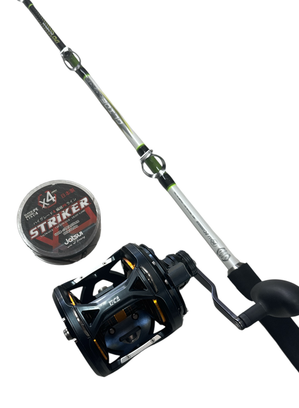 Combo Big-Game 3: Kali Kunnan Glide 30-50lb + Tica Oxean II 30 + Jatsui Striker 500mt 0.37mm IN OMAGGIO