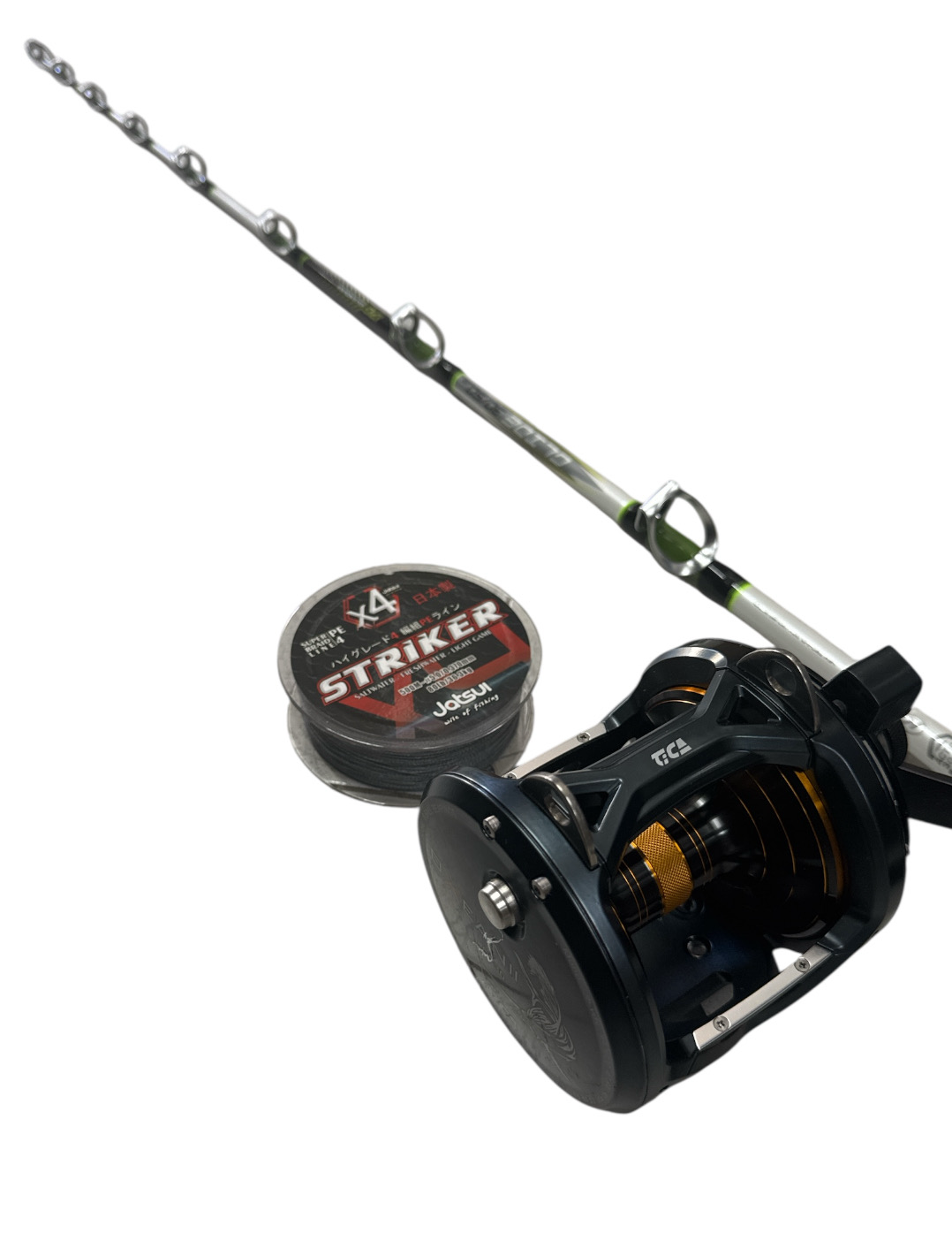 Combo Big-Game 3: Kali Kunnan Glide 30-50lb + Tica Oxean II 30 + Jatsui Striker 500mt 0.37mm IN OMAGGIO