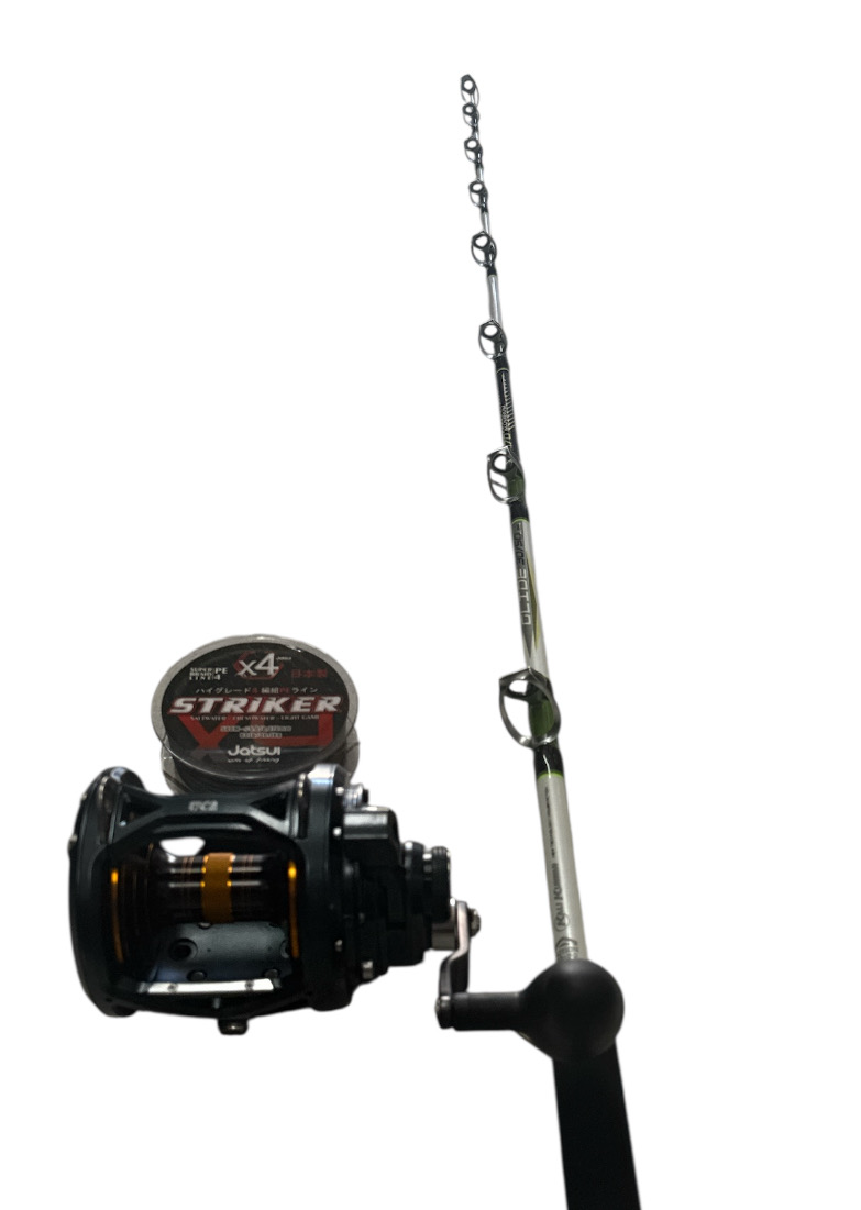 Combo Big-Game 3: Kali Kunnan Glide 30-50lb + Tica Oxean II 30 + Jatsui Striker 500mt 0.37mm IN OMAGGIO