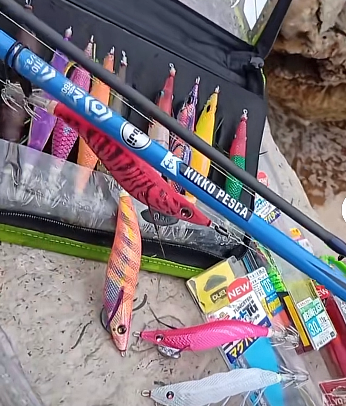 Kali Kunnan Real Squid Kikko 250 - 2.50mt - Egi #2-3.5