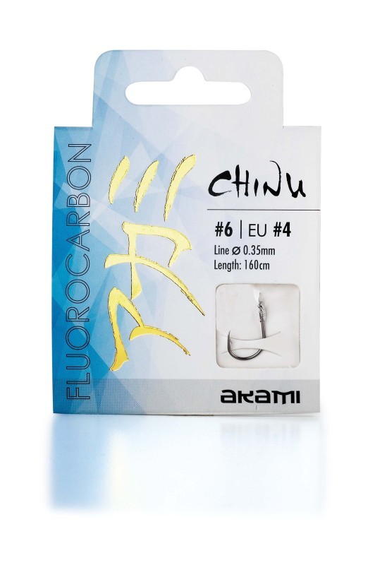 AKAMI HOOKS TIED SERIE CHINU FLUOROCARBON