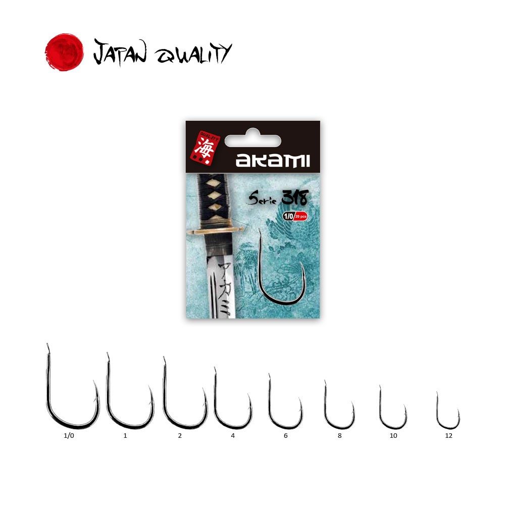AKAMI HOOK SERIE 318