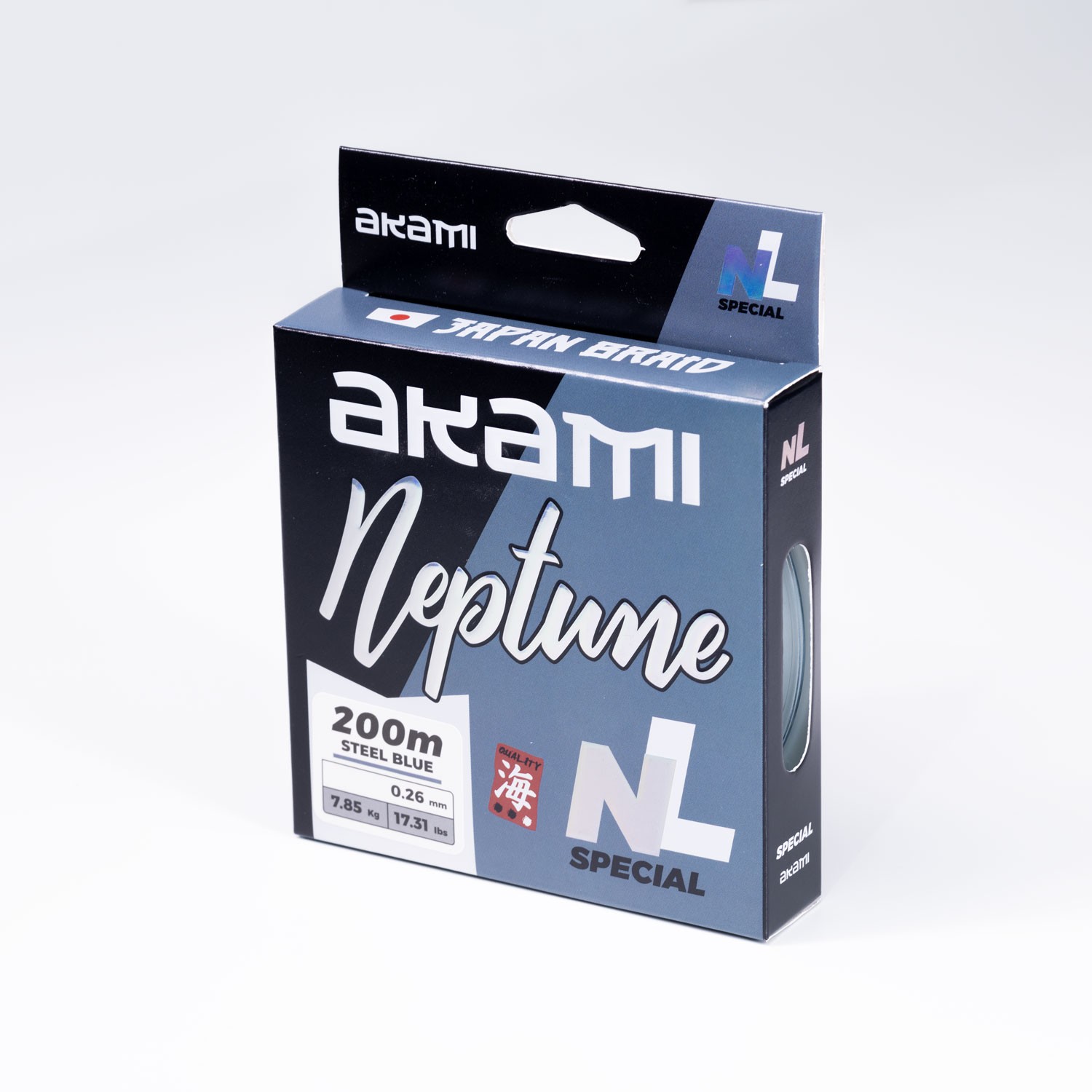 Monofilo Akami NEPTUNE Japan Nylon ad alta affidabilità, ideale per tutte le tecniche di pesca